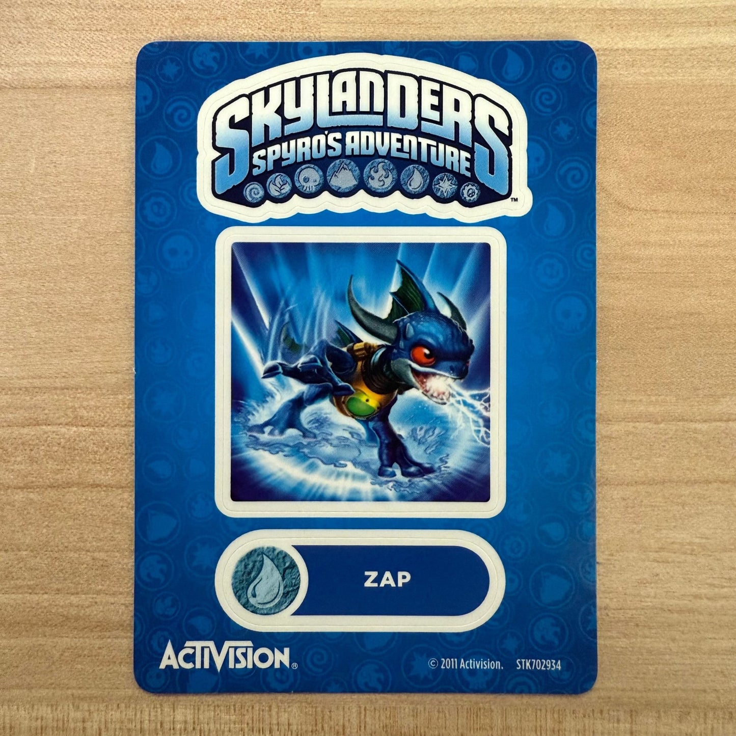 Zap (Series 1) (Sticker Sheet) - Nick Nack's Full Frontal Attack