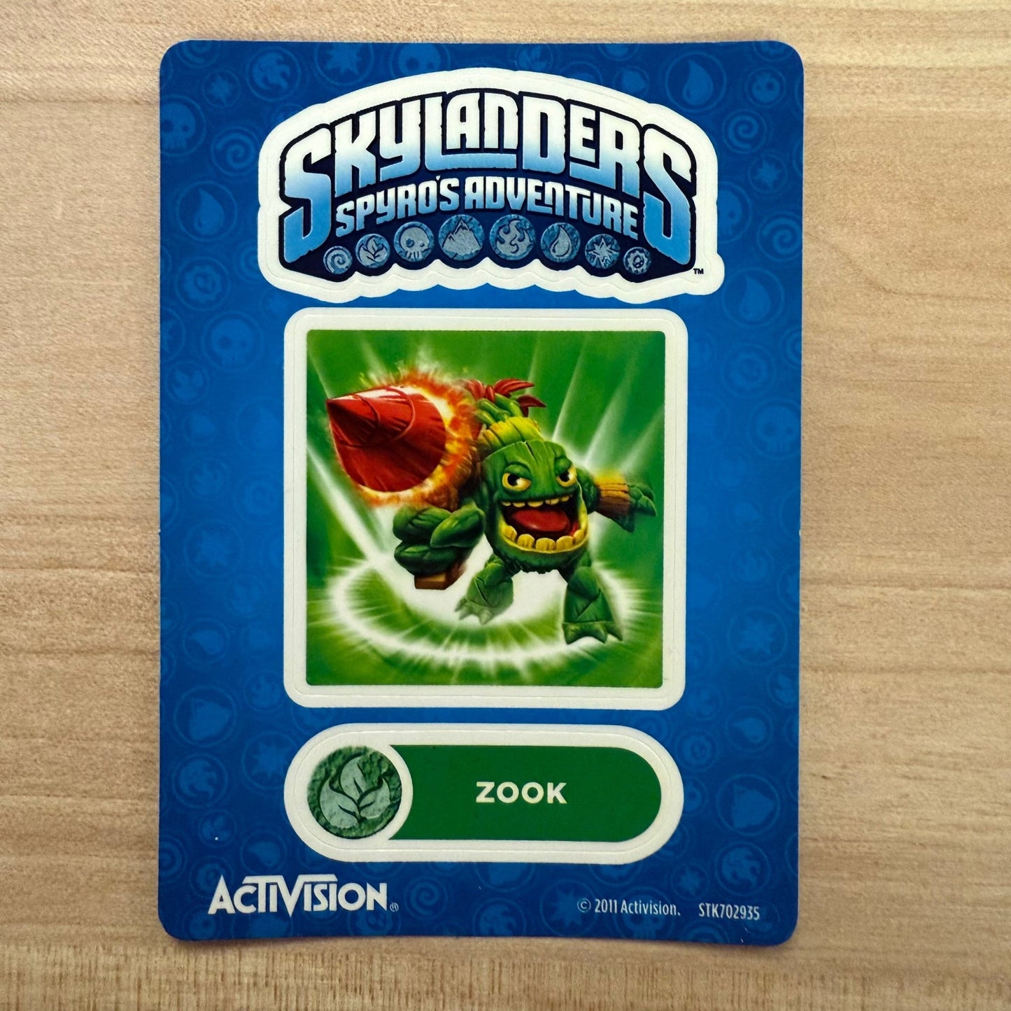 Zook (Series 1) (Sticker Sheet) - Nick Nack's Full Frontal Attack