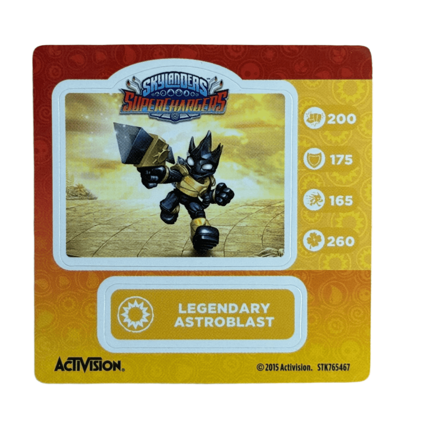 Astroblast (Legendary) (Sticker Sheet) - Nick Nack's Full Frontal Attack