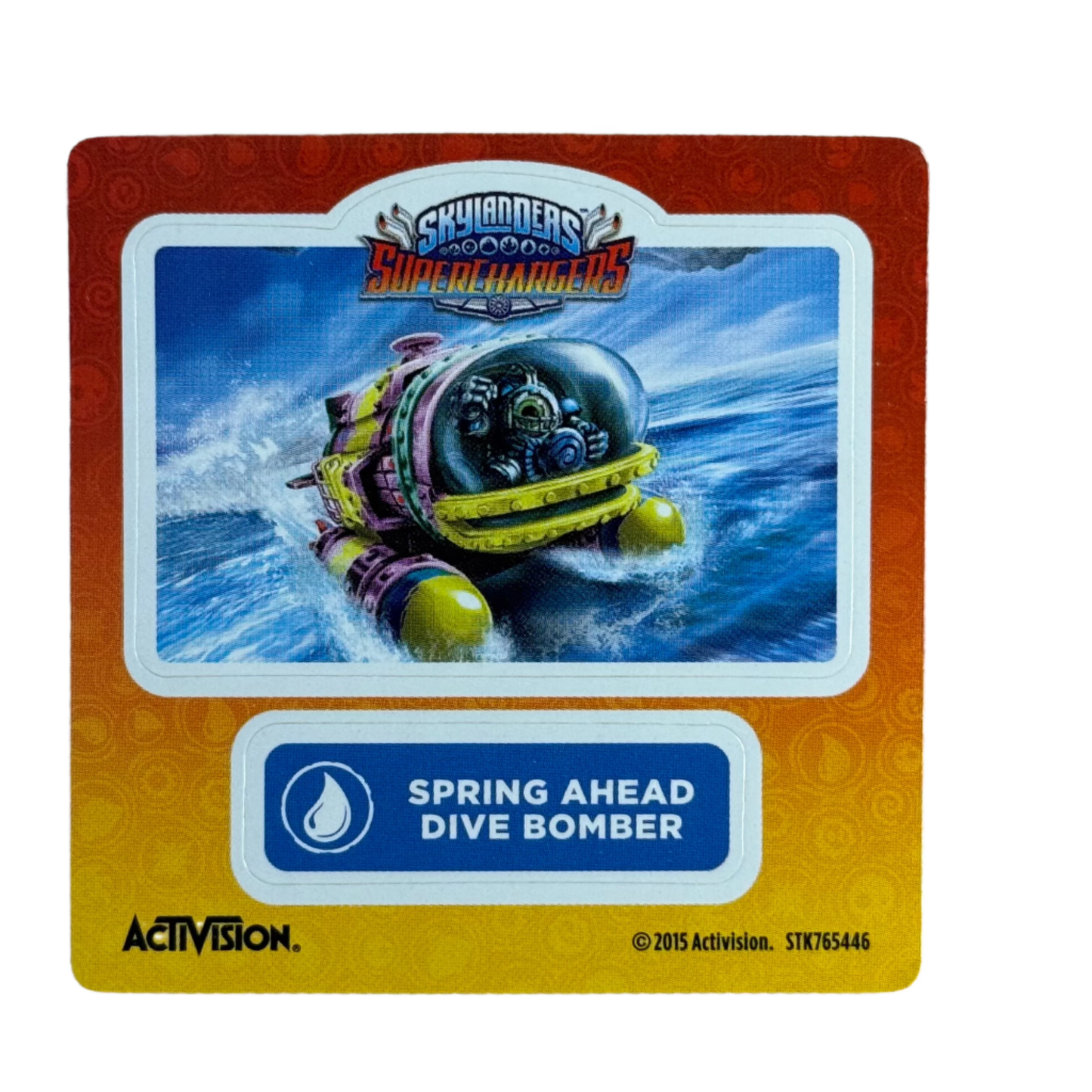 Dive Bomber (Spring Ahead) (Sticker Sheet) - Nick Nack's Full Frontal Attack
