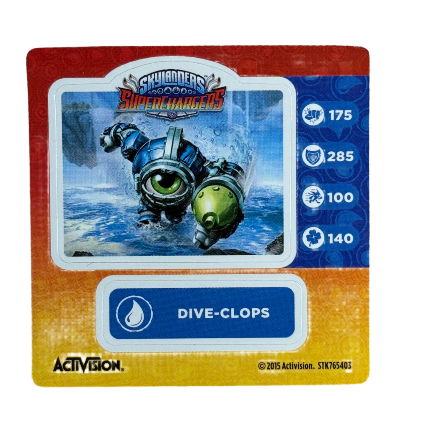 Dive-Clops (Sticker Sheet)