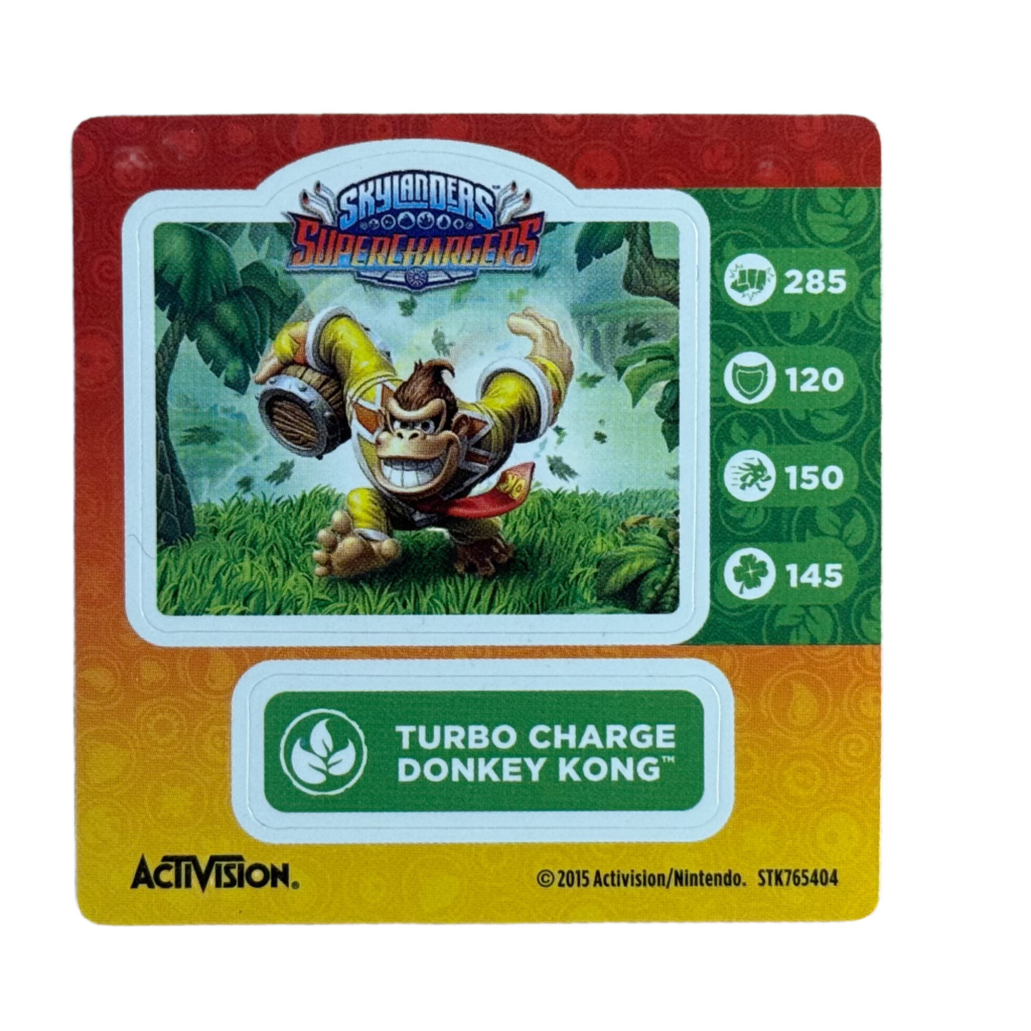 Donkey Kong (Turbo Charge) (Sticker Sheet) - Nick Nack's Full Frontal Attack