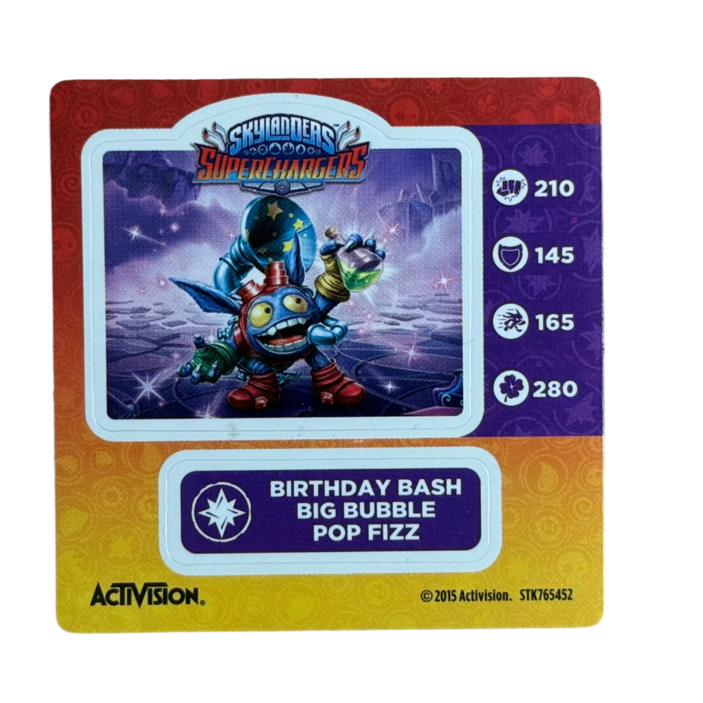 Pop Fizz (Big Bubble, Birthday Bash) (Sticker Sheet) - Nick Nack's Full Frontal Attack