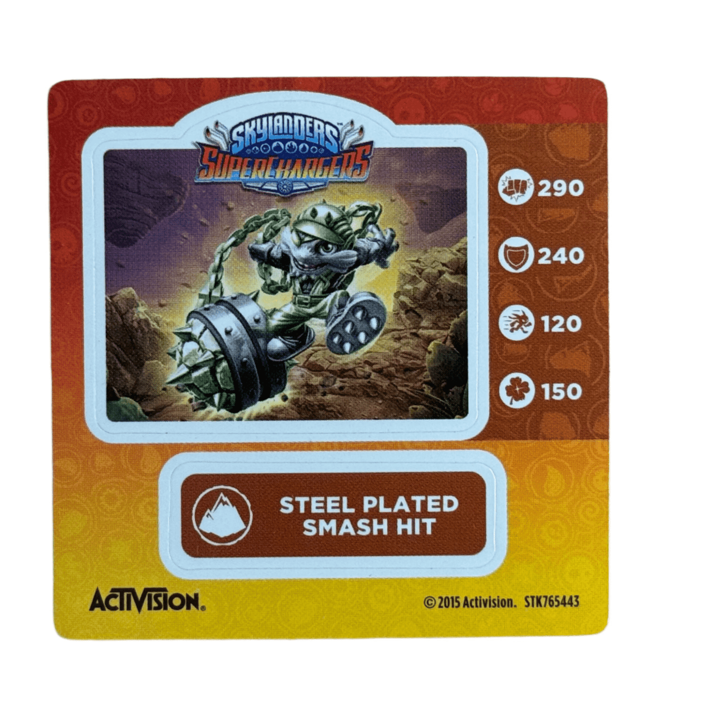 Smash Hit (Steel Plated) (Sticker Sheet) - Nick Nack's Full Frontal Attack