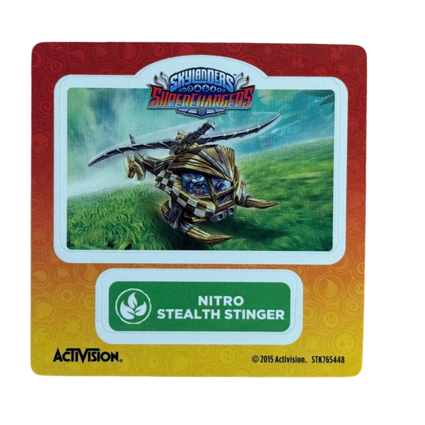 Stealth Stinger (Nitro) (Sticker Sheet) - Nick Nack's Full Frontal Attack