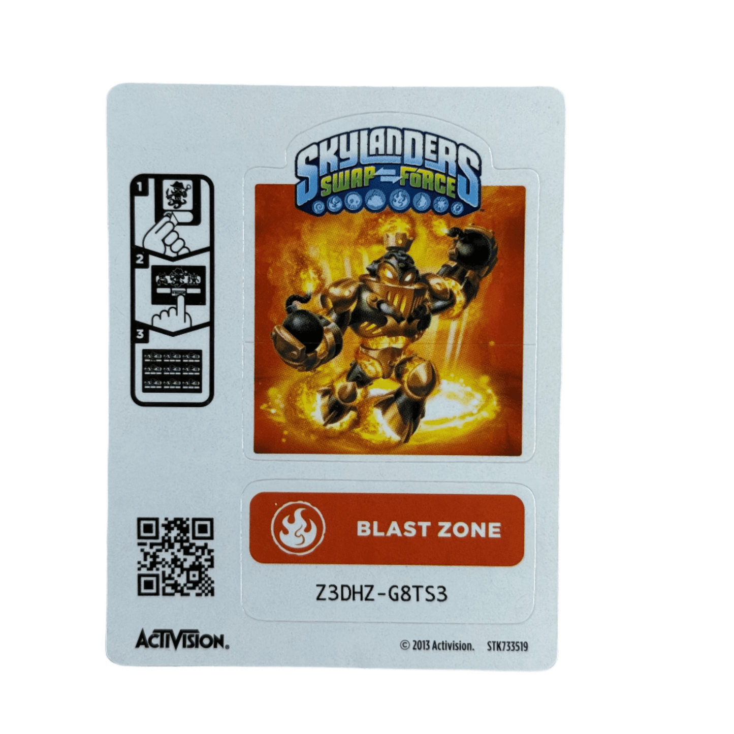 Blast Zone (Sticker Sheet) - Nick Nack's Full Frontal Attack
