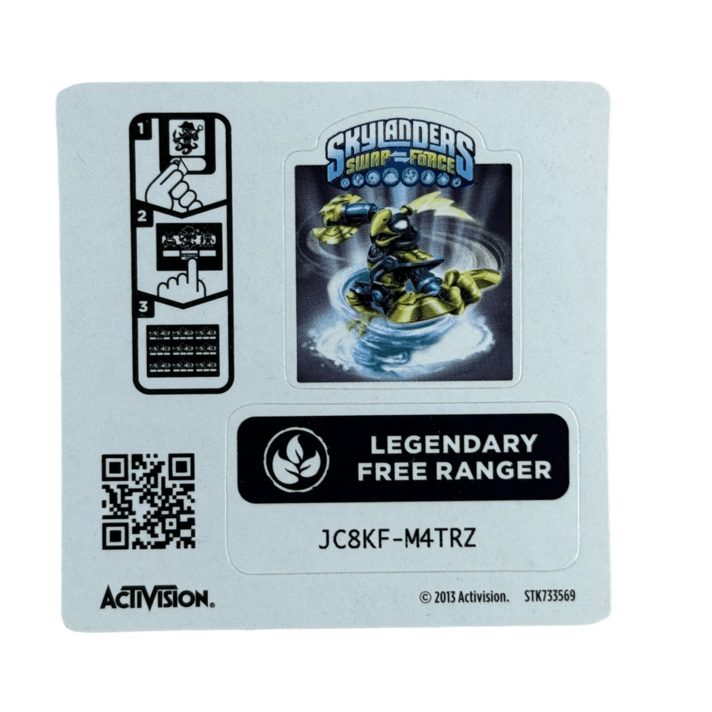 Free Ranger (Legendary) (ERROR) (Sticker Sheet) - Nick Nack's Full Frontal Attack