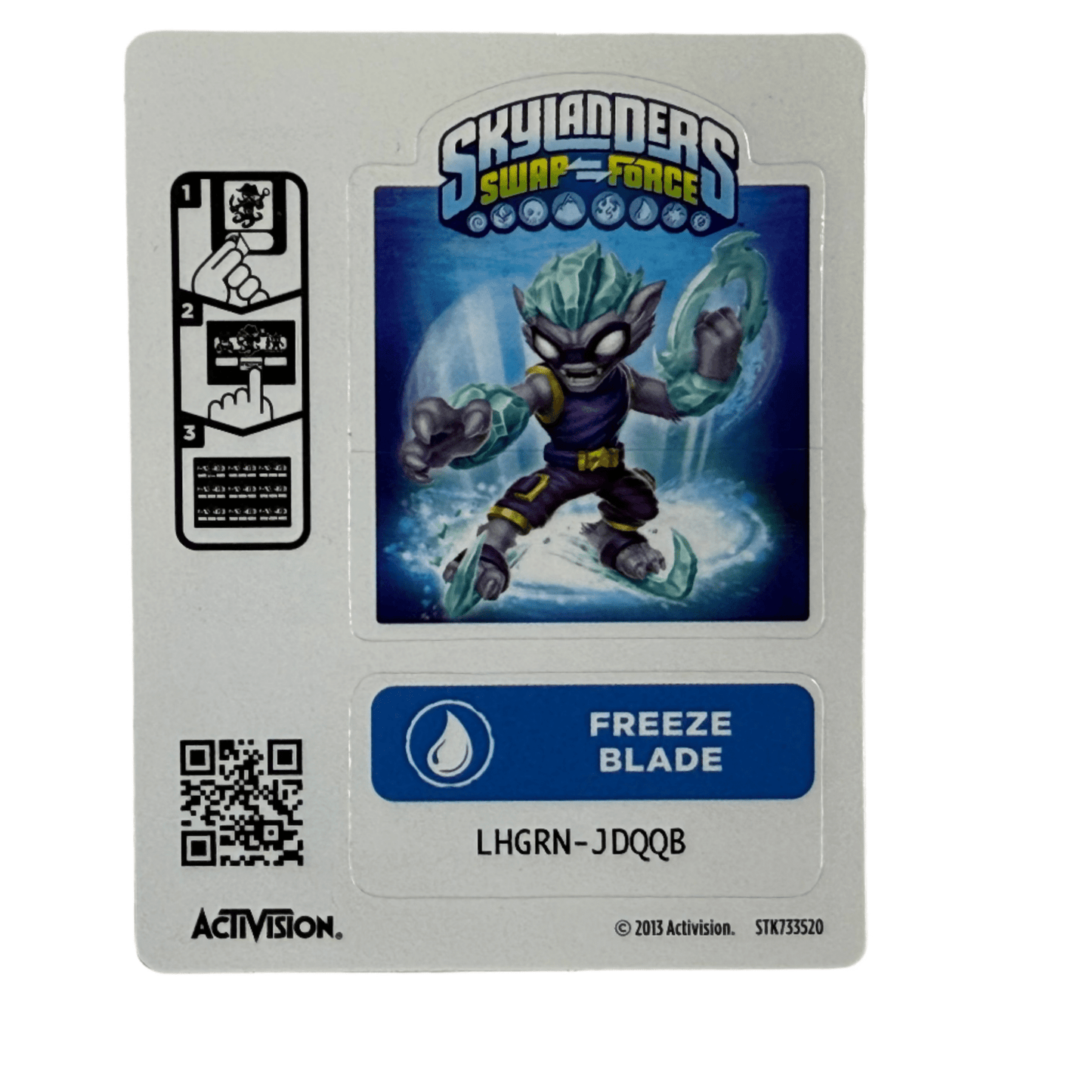 Freeze Blade (Sticker Sheet) - Nick Nack's Full Frontal Attack