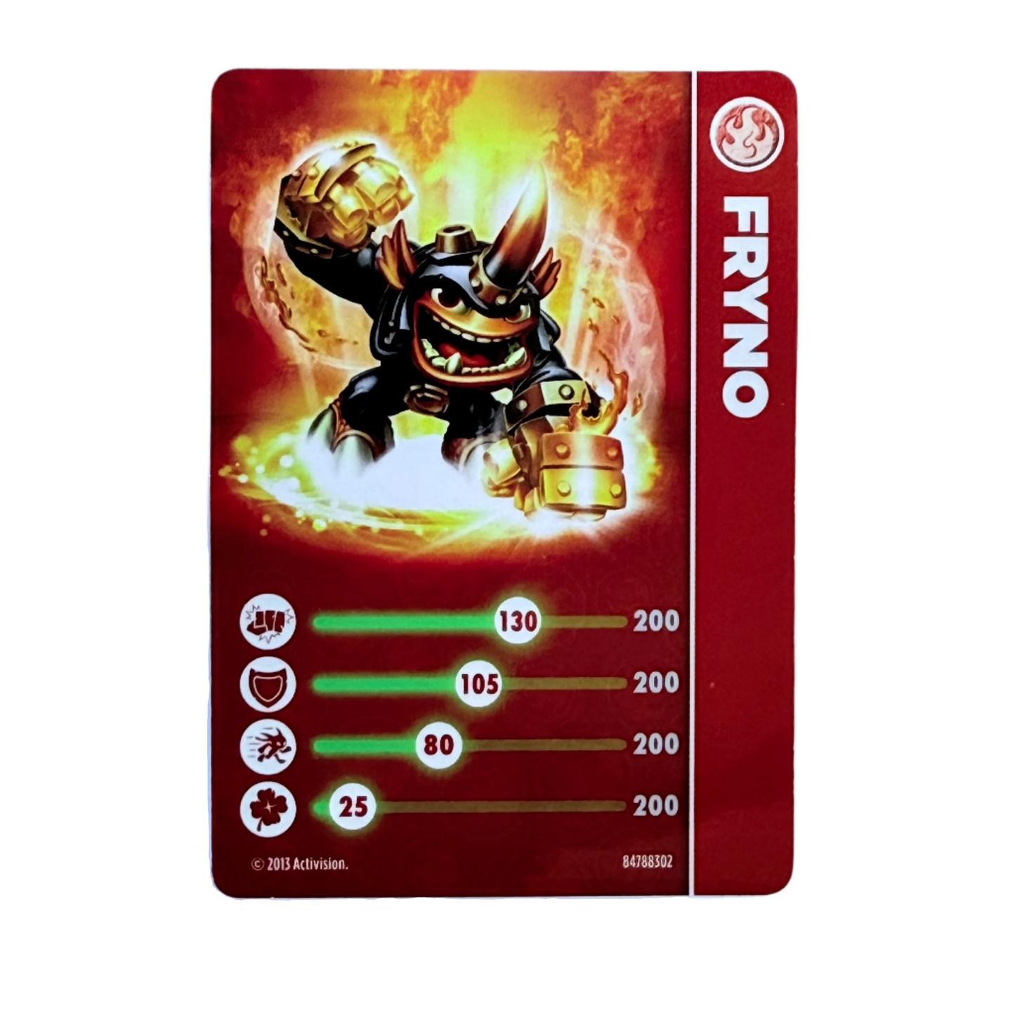 Fryno (Series 1) (Stat Card) - Nick Nack's Full Frontal Attack