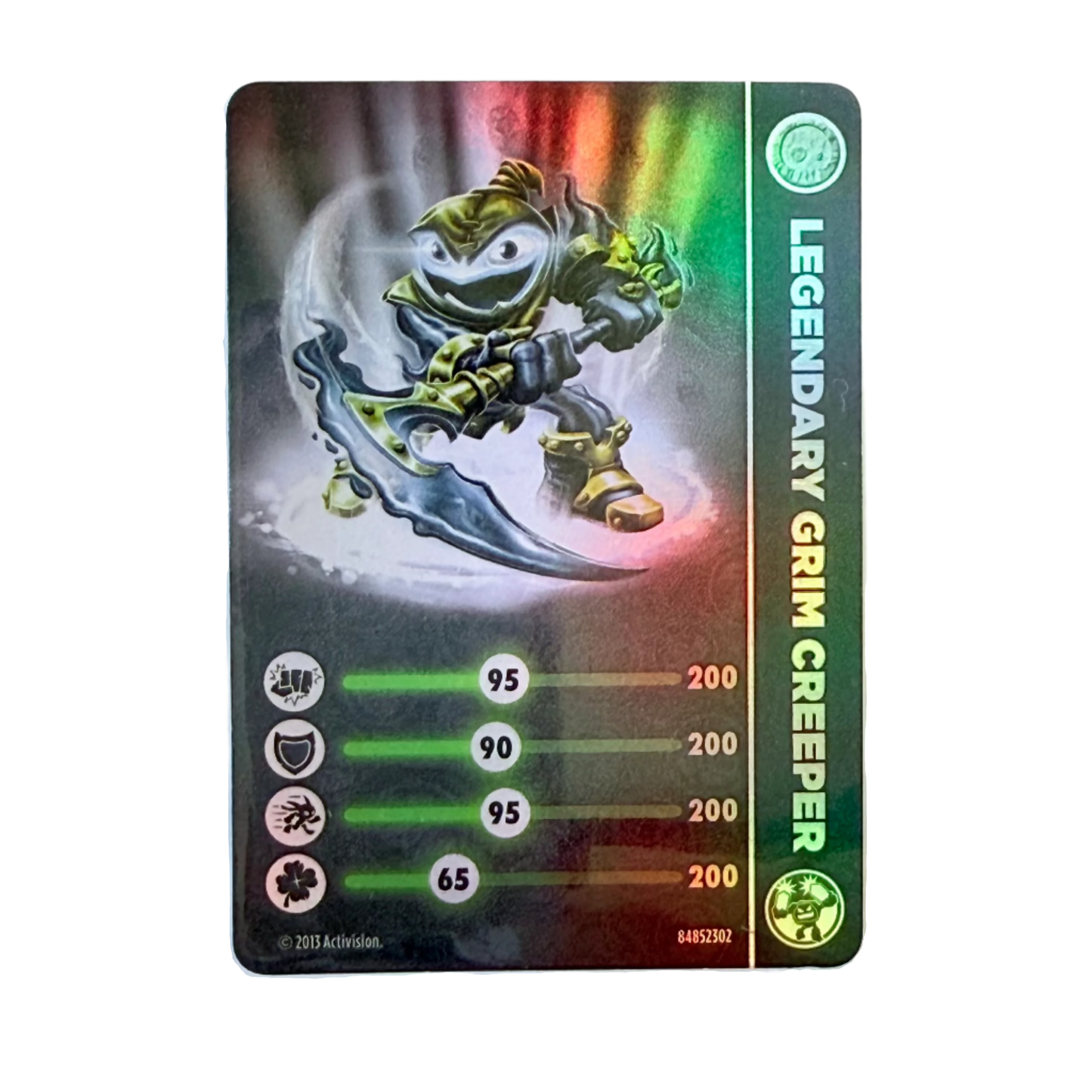 Grim Creeper (LightCore, Legendary) (Stat Card)