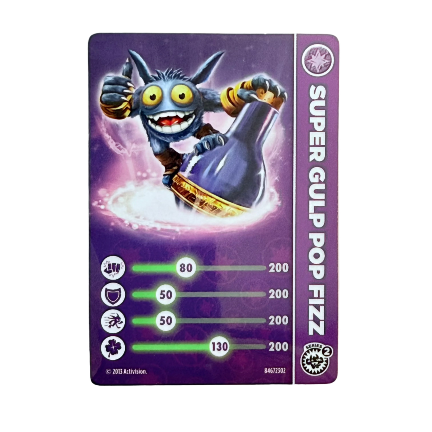 Pop Fizz (Series 2) (Stat Card) - Nick Nack's Full Frontal Attack