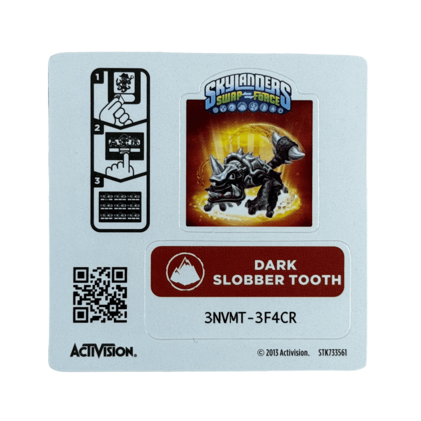 Slobber Tooth (Dark) (Sticker Sheet)
