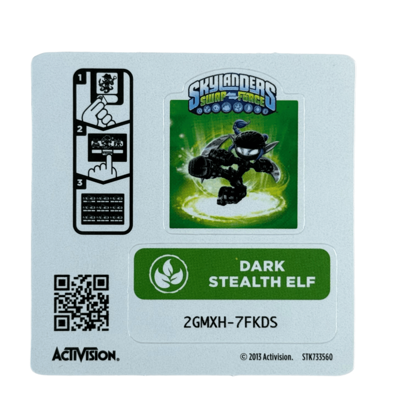 Stealth Elf (Dark) (Sticker Sheet)