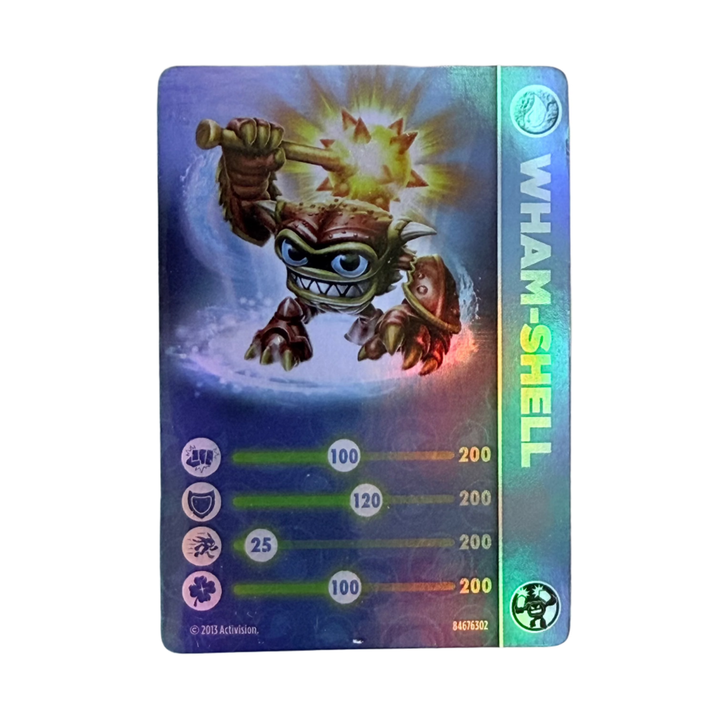 Wham-Shell (LightCore) (Stat Card) - Nick Nack's Full Frontal Attack