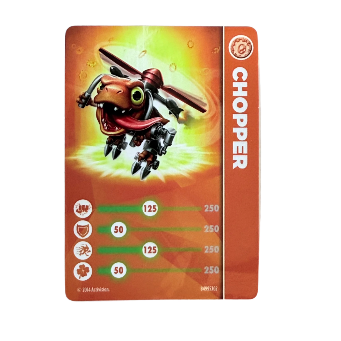 Chopper (Series 1) (Stat Card) - Nick Nack's Full Frontal Attack