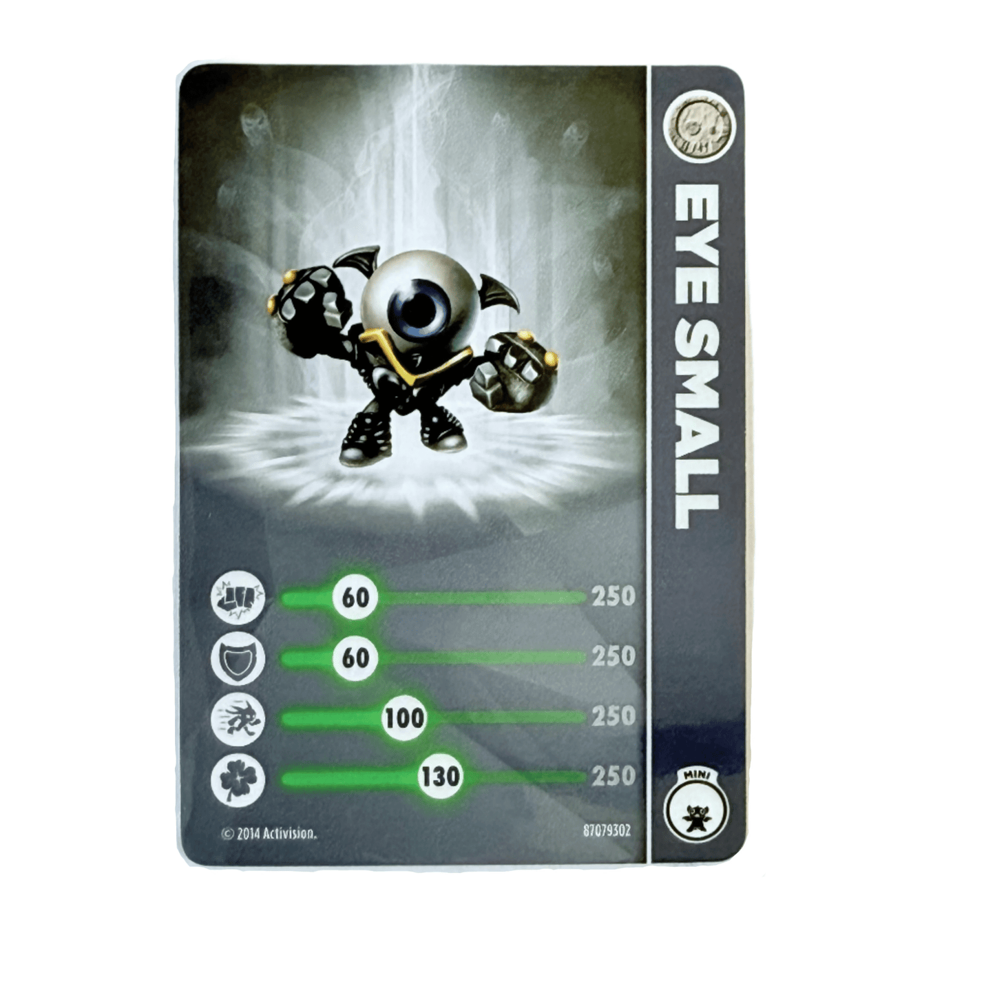 Eye Small (Mini) (Stat Card) - Nick Nack's Full Frontal Attack