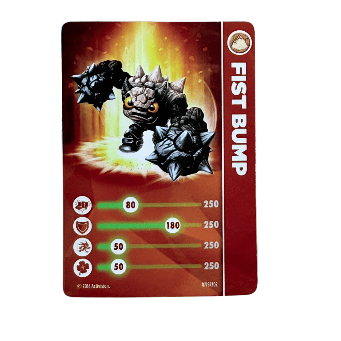 Fist Bump (Series 1) (Stat Card)
