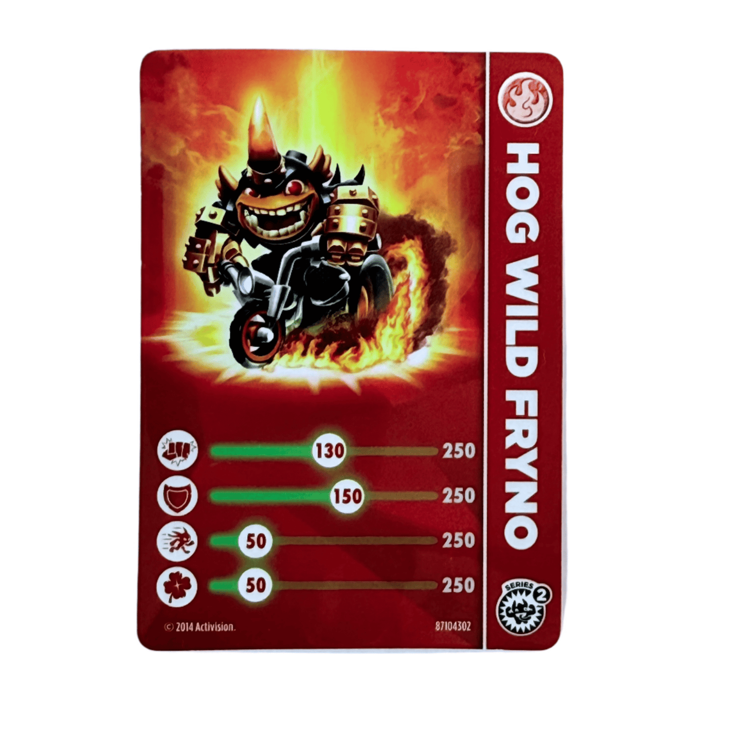 Fryno (Series 2) (Stat Card) - Nick Nack's Full Frontal Attack