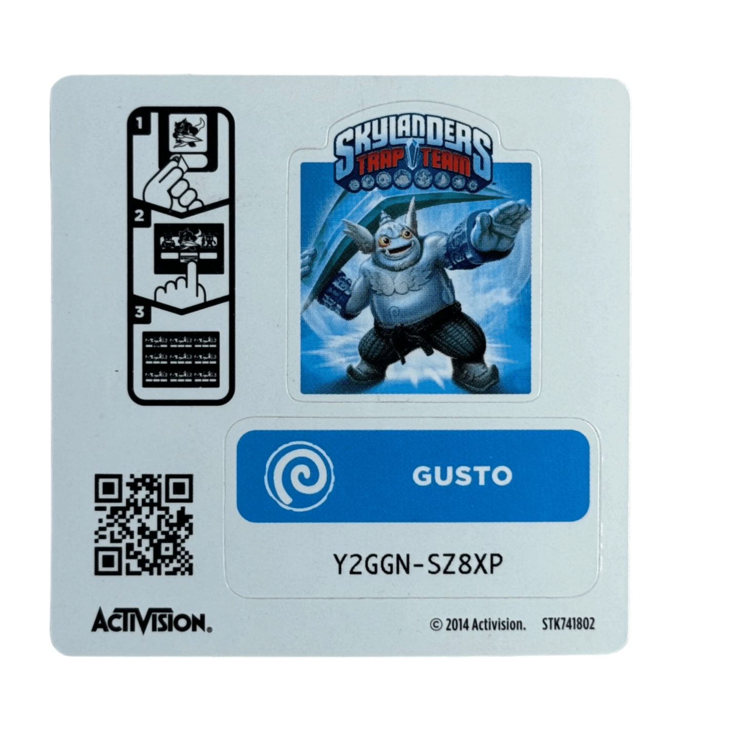 Gusto (Sticker Sheet) - Nick Nack's Full Frontal Attack