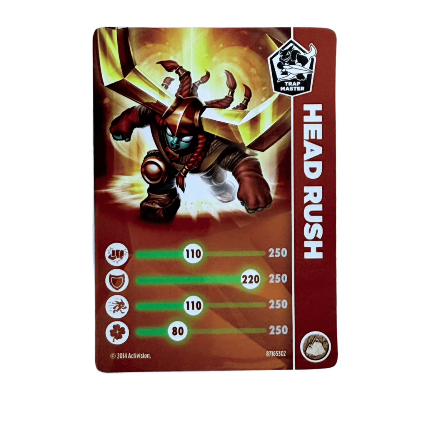 Head Rush (Stat Card) - Nick Nack's Full Frontal Attack