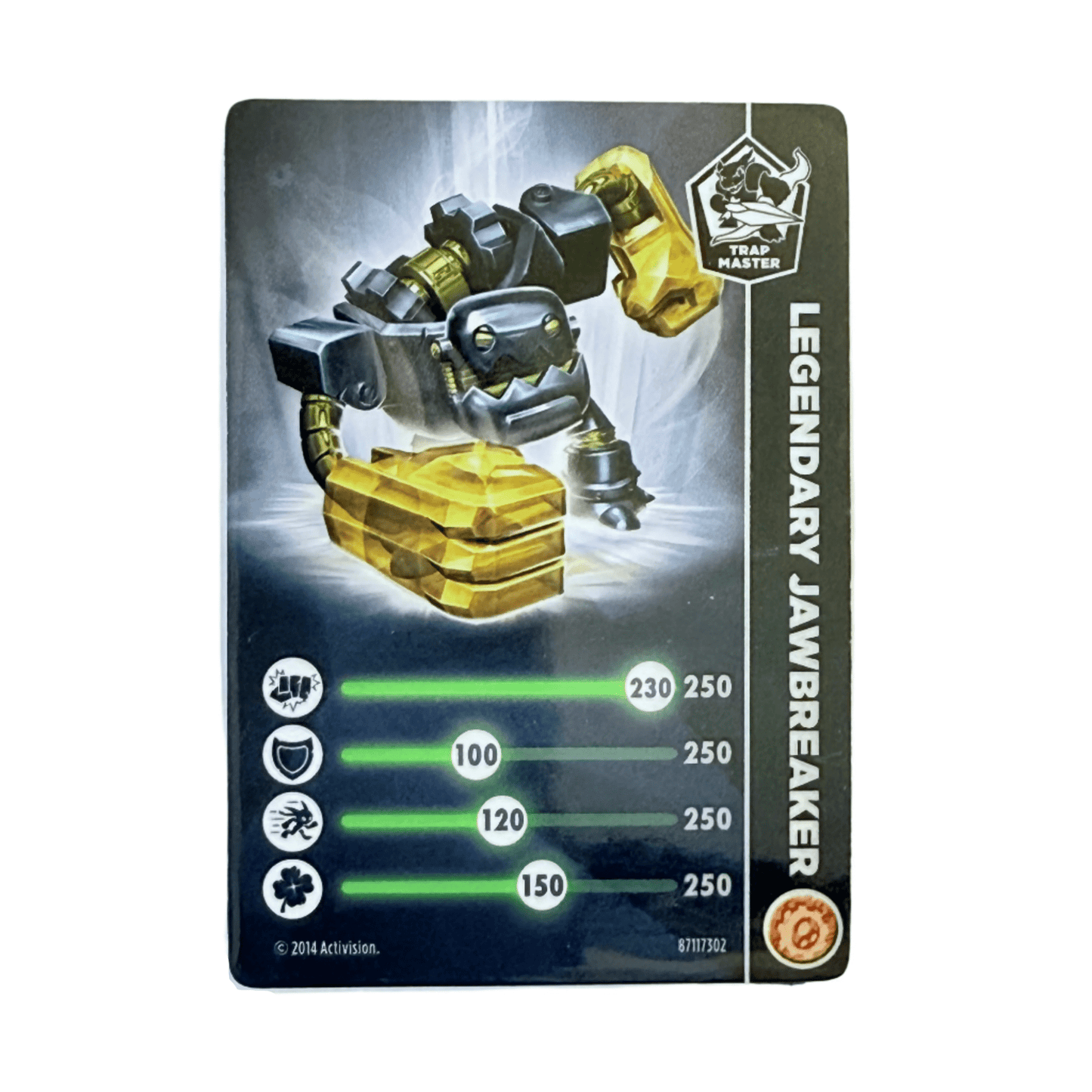 Jawbreaker (Legendary) (Stat Card) - Nick Nack's Full Frontal Attack
