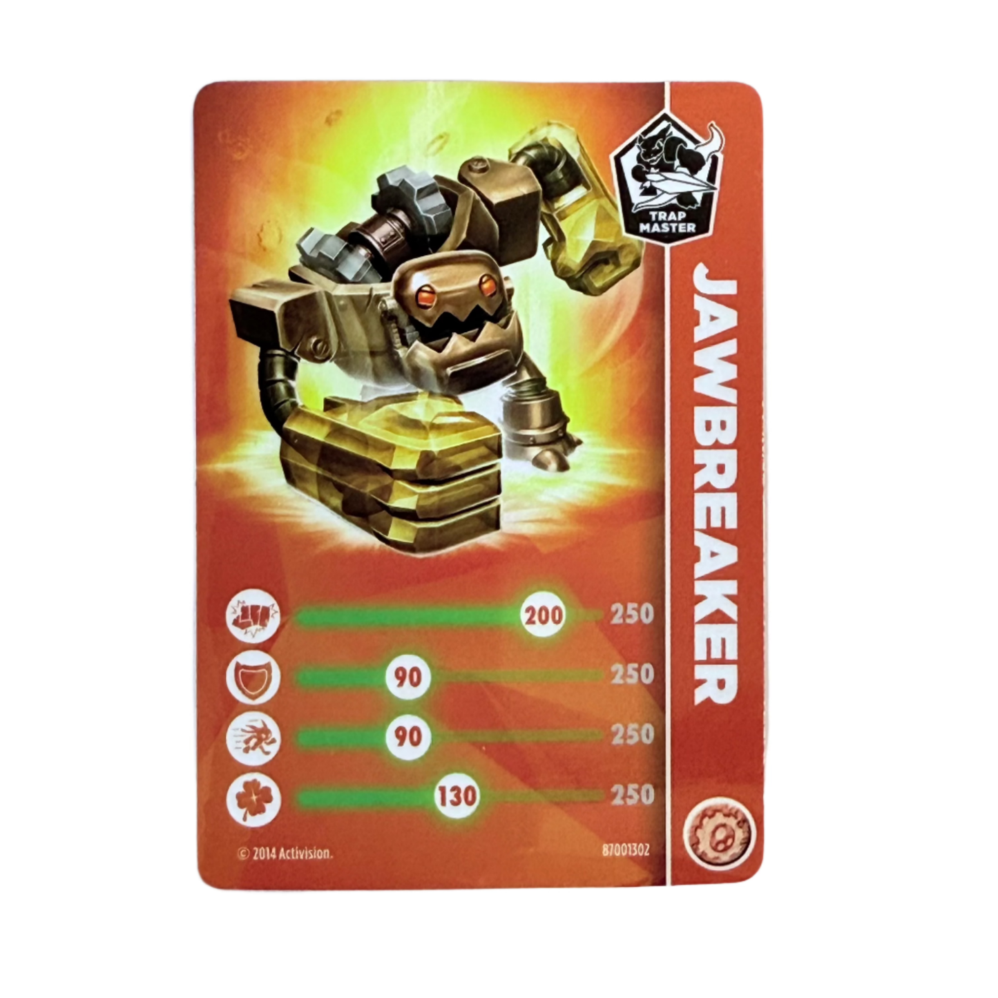Jawbreaker (Stat Card) - Nick Nack's Full Frontal Attack