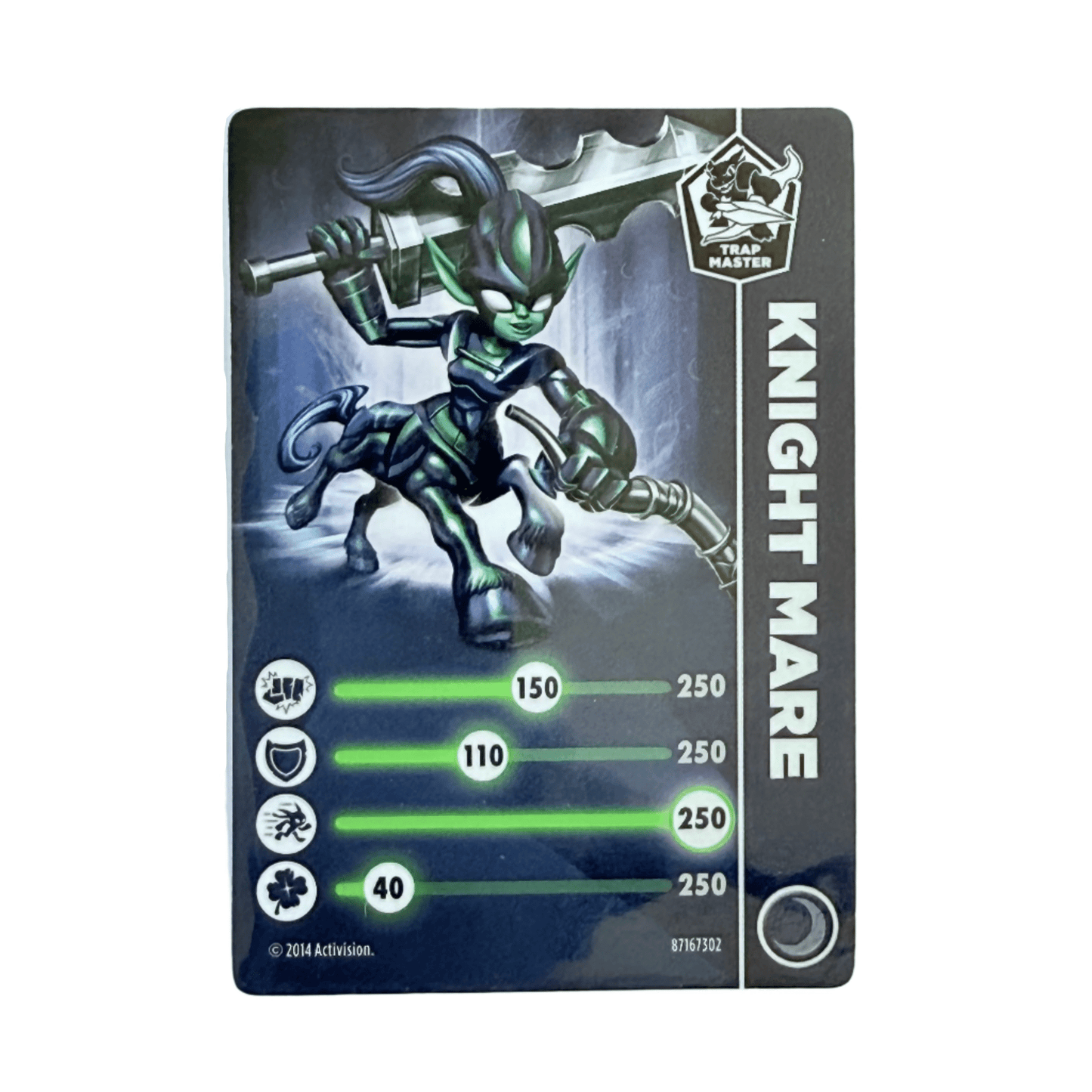 Knight Mare (Stat Card) - Nick Nack's Full Frontal Attack
