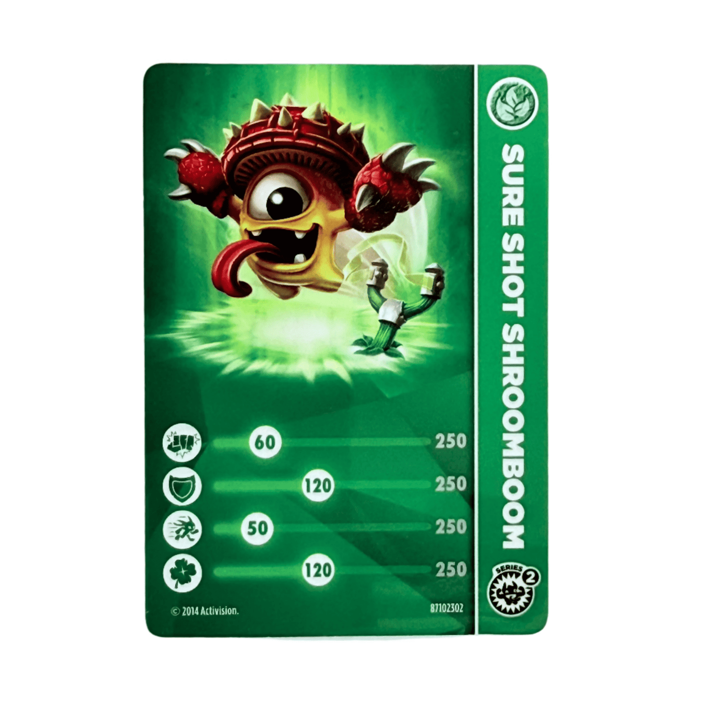 Shroomboom (Series 2) (Stat Card) - Nick Nack's Full Frontal Attack