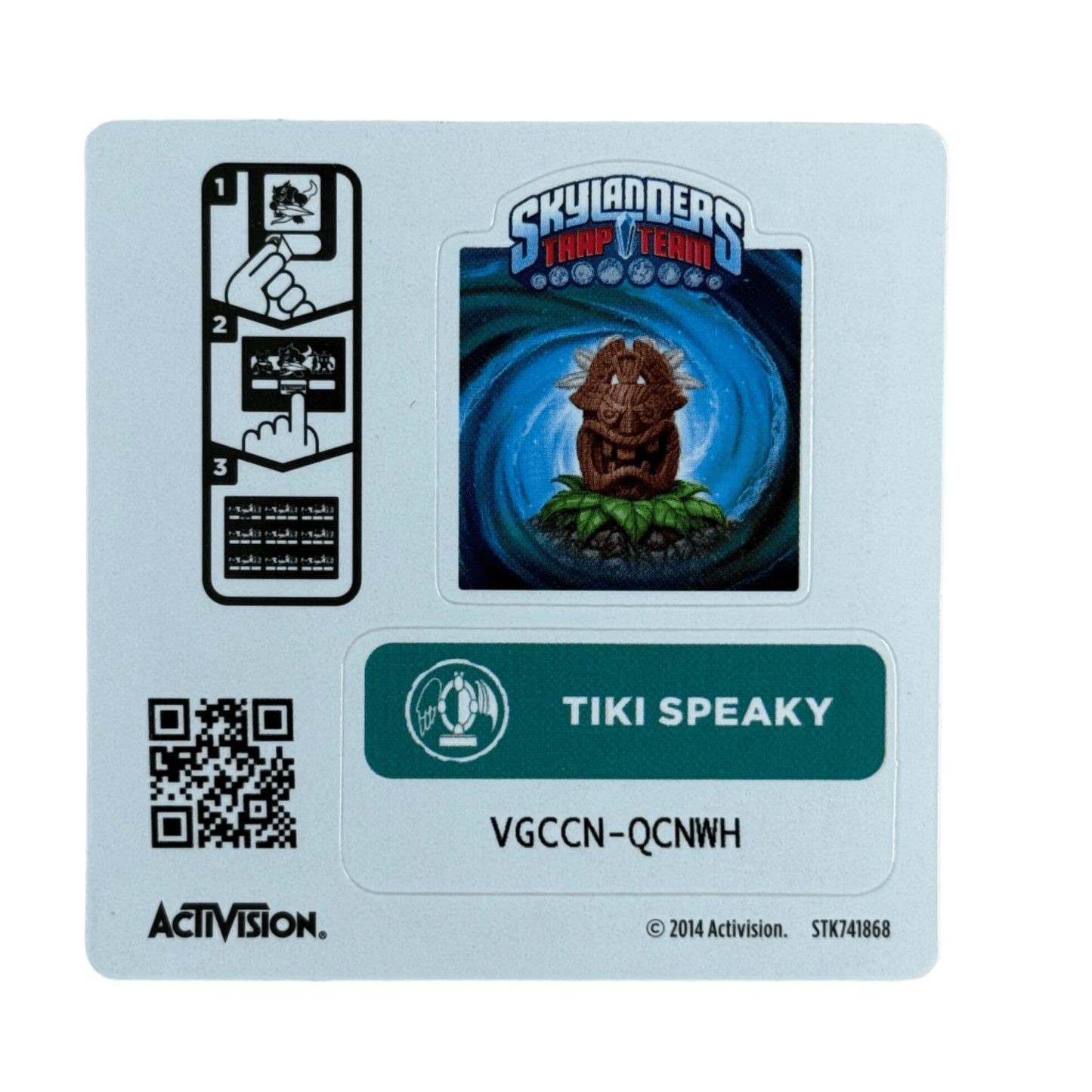 Tiki Speaky (Sticker Sheet) - Nick Nack's Full Frontal Attack