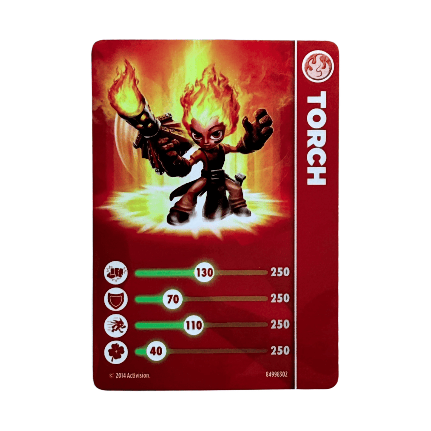 Torch (Series 1) (Stat Card) - Nick Nack's Full Frontal Attack