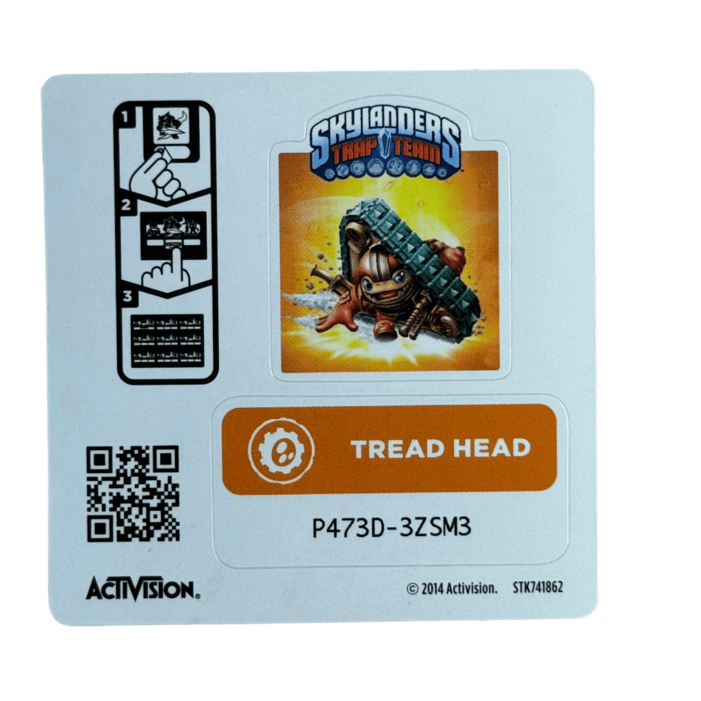 Tread Head (Series 1) (Sticker Sheet) - Nick Nack's Full Frontal Attack