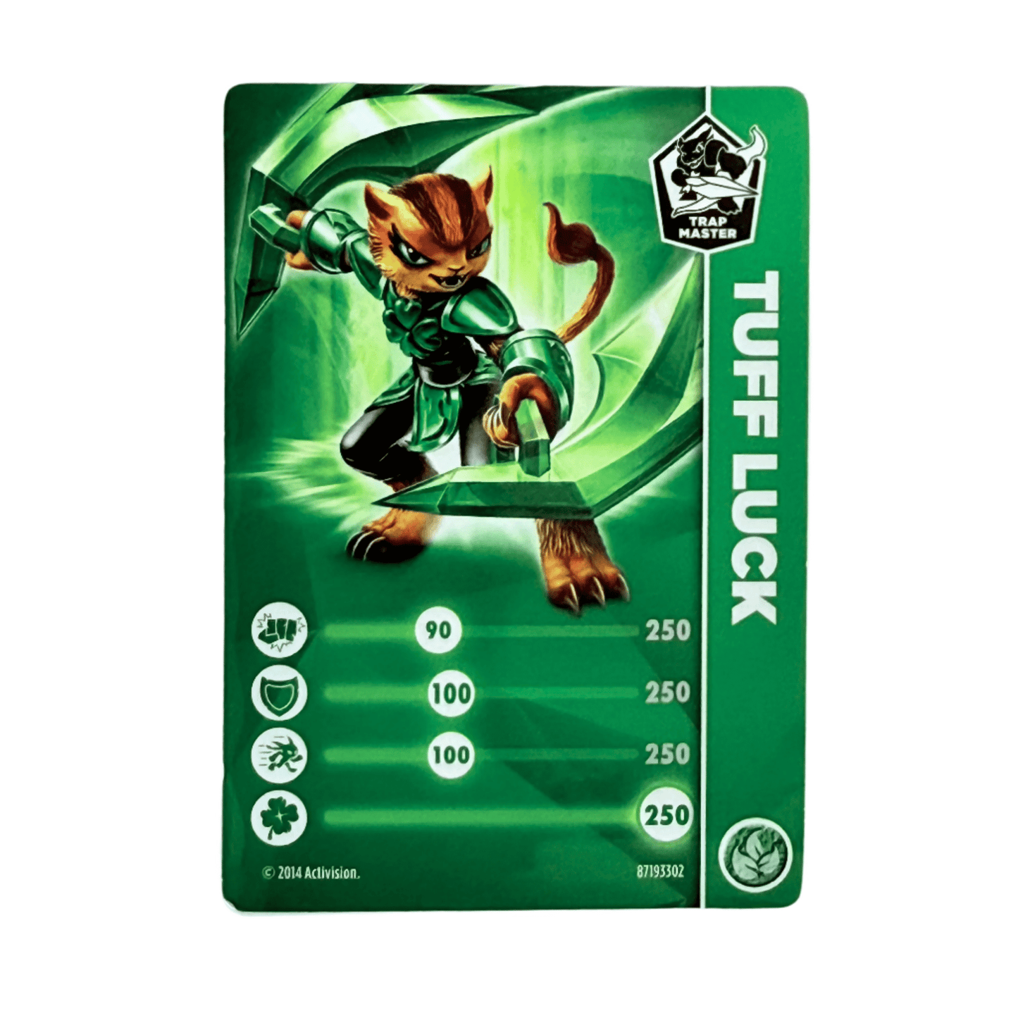 Tuff Luck (Stat Card) - Nick Nack's Full Frontal Attack