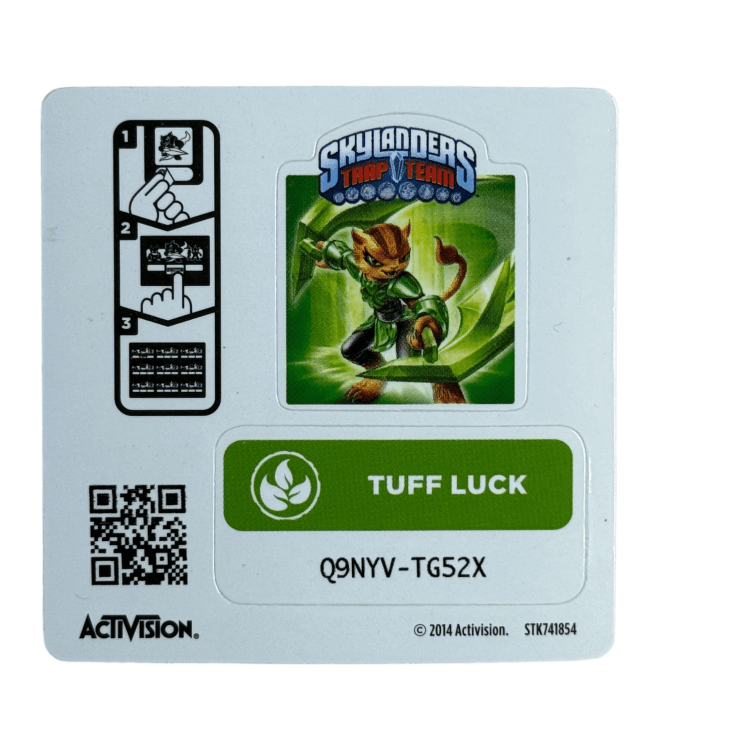 Tuff Luck (Sticker Sheet) - Nick Nack's Full Frontal Attack