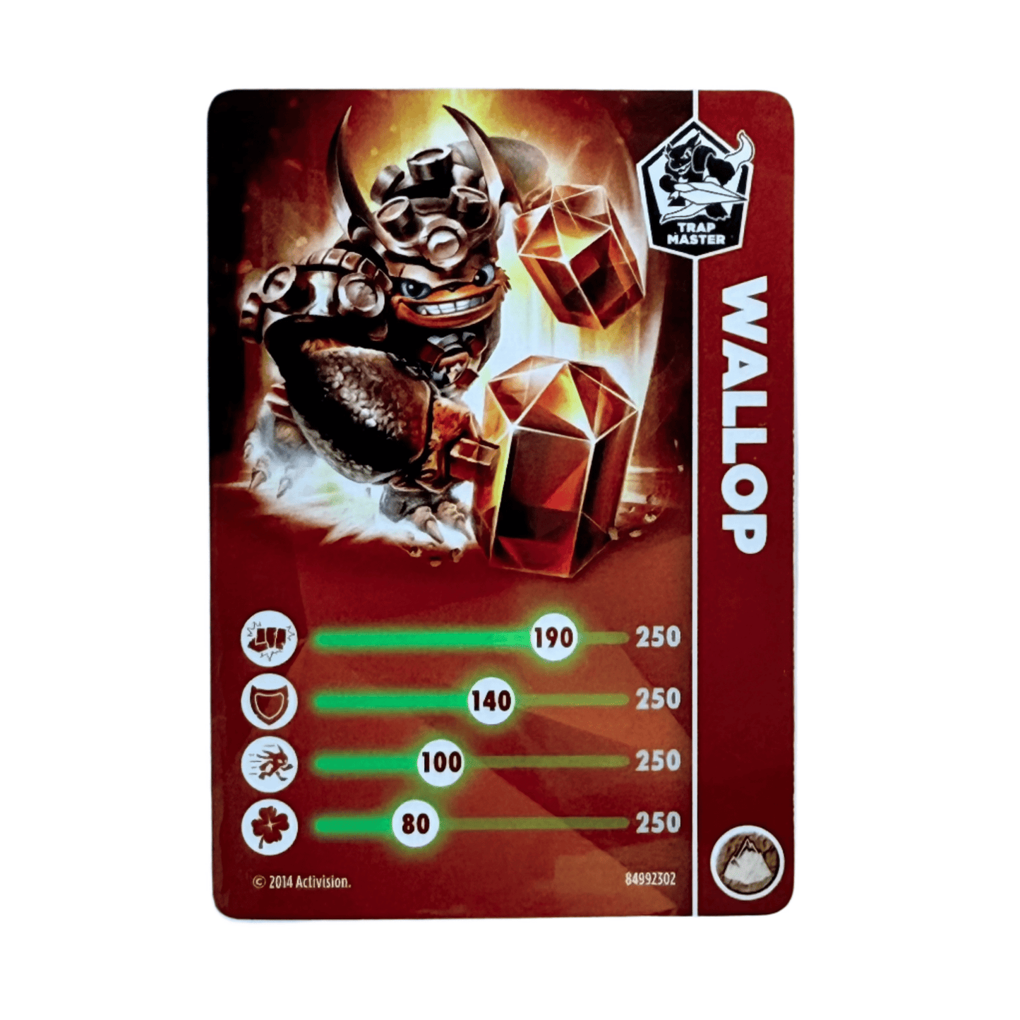 Wallop (Stat Card) - Nick Nack's Full Frontal Attack
