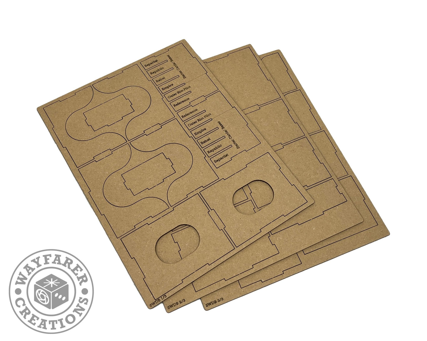 Star Wars: The Deck Building Game Organizer Insert - Nick Nack's Full Frontal Attack