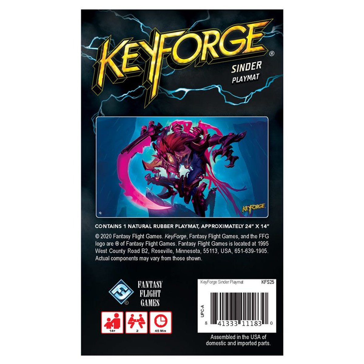 Keyforge : Sinder Playmat - Nick Nack's Full Frontal Attack