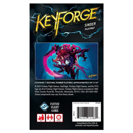 Keyforge : Sinder Playmat - Nick Nack's Full Frontal Attack