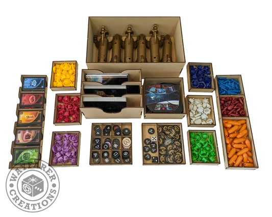 Catan Starfarers Board Game Organizer Insert - Nick Nack's Full Frontal Attack