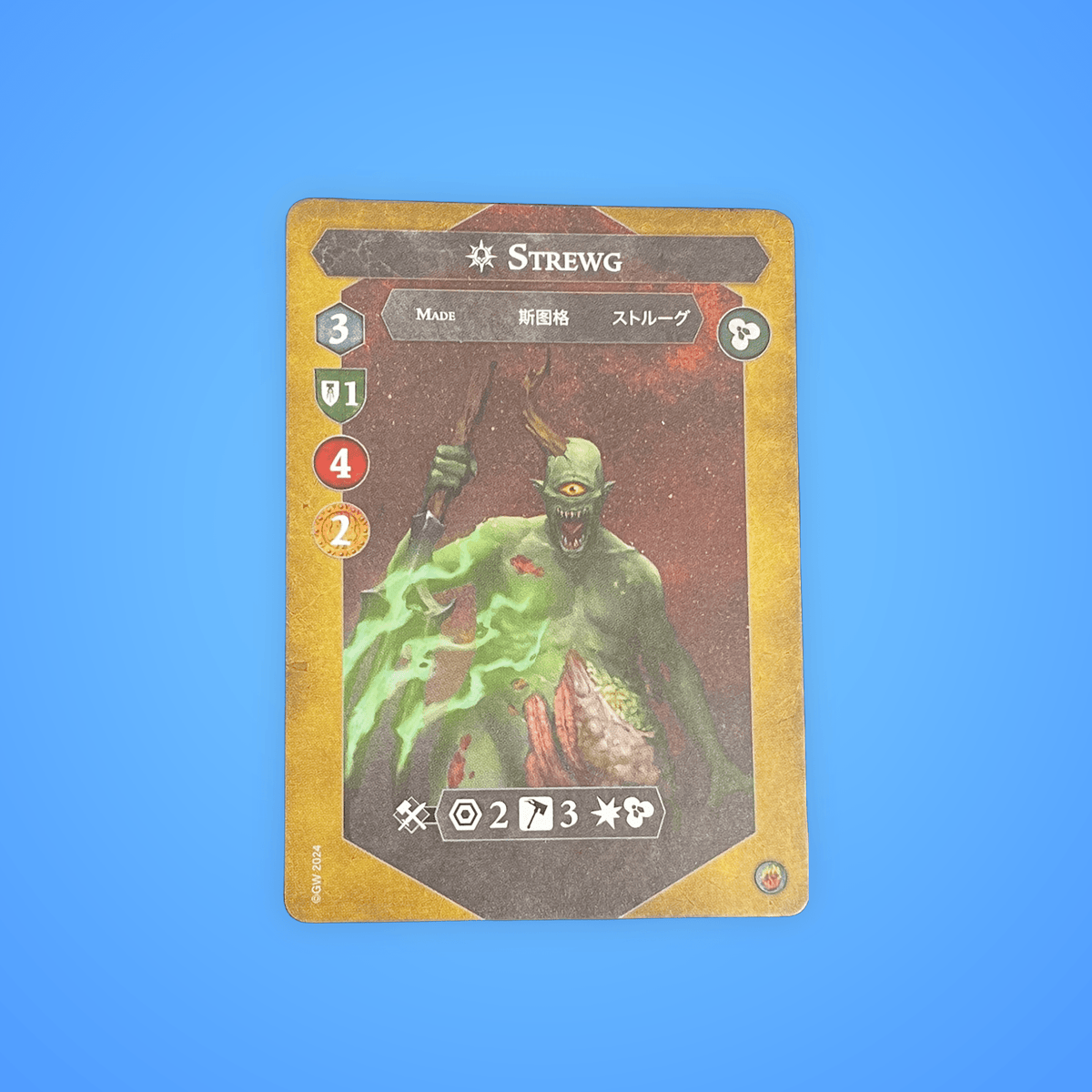Strewg (Warhammer Underworlds Card) - Nick Nack's Full Frontal Attack