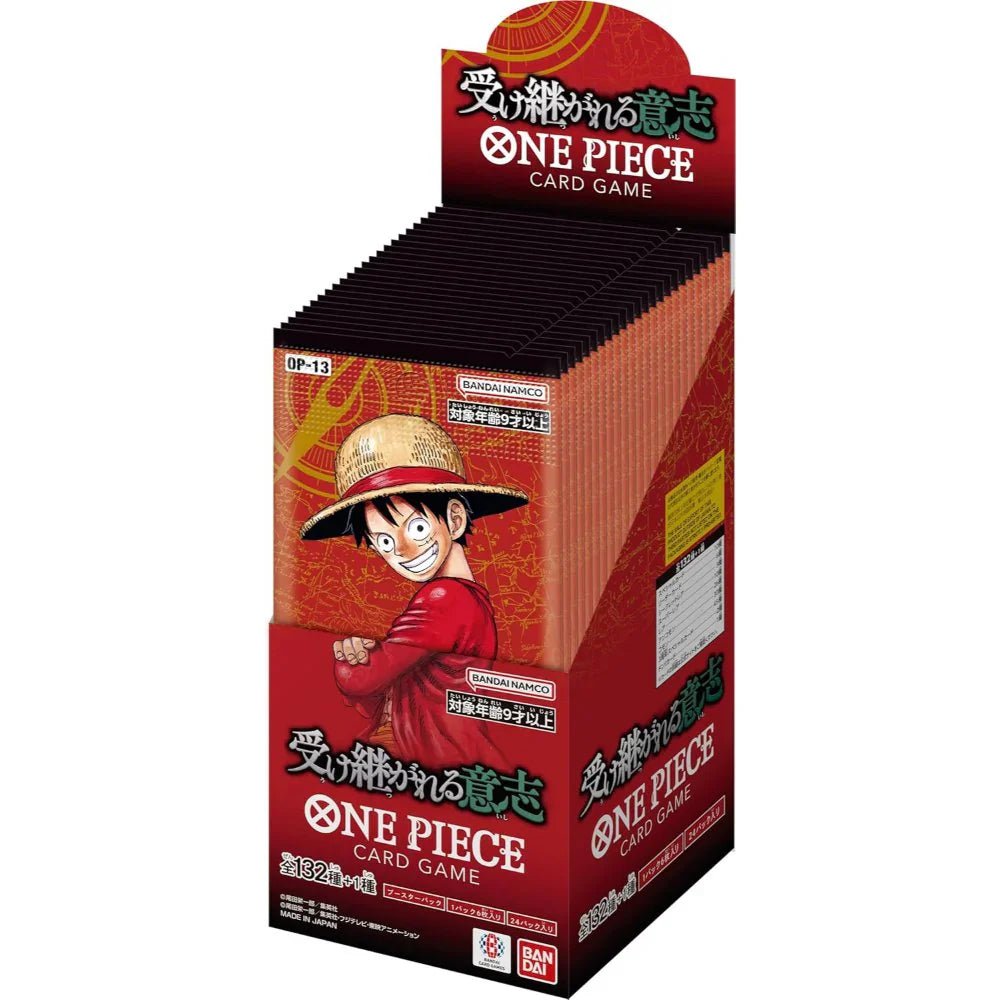 (Japanese) One Piece TCG: Carrying on His Will OP-13 Booster Box - Nick Nack's Full Frontal Attack