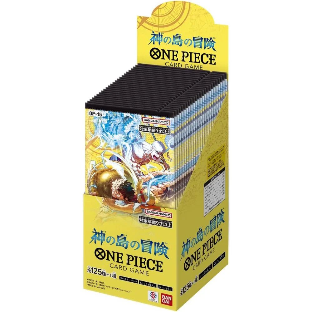 (Japanese) One Piece TCG: Adventure on KAMI’s Island OP-15 Booster Box - Nick Nack's Full Frontal Attack