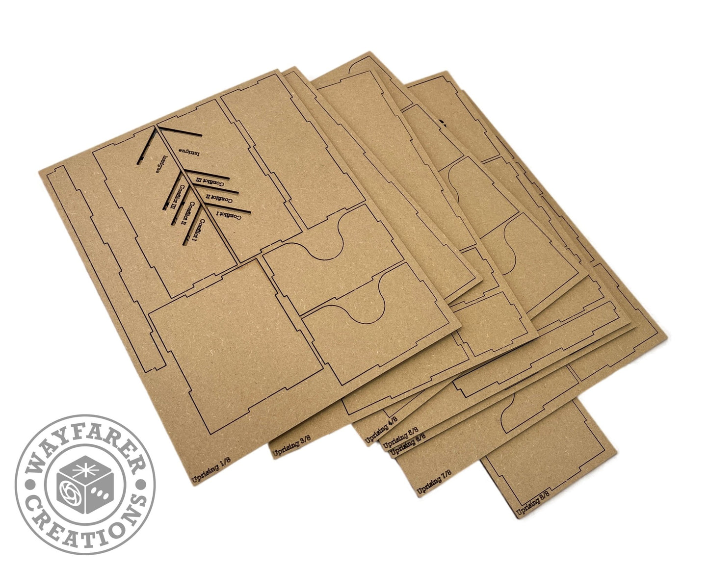 Dune Imperium Uprising Board Game Organizer Insert - Nick Nack's Full Frontal Attack