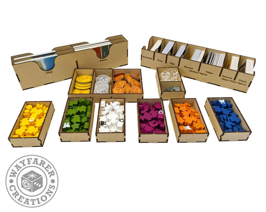 Viticulture Board Game Organizer Insert - Nick Nack's Full Frontal Attack