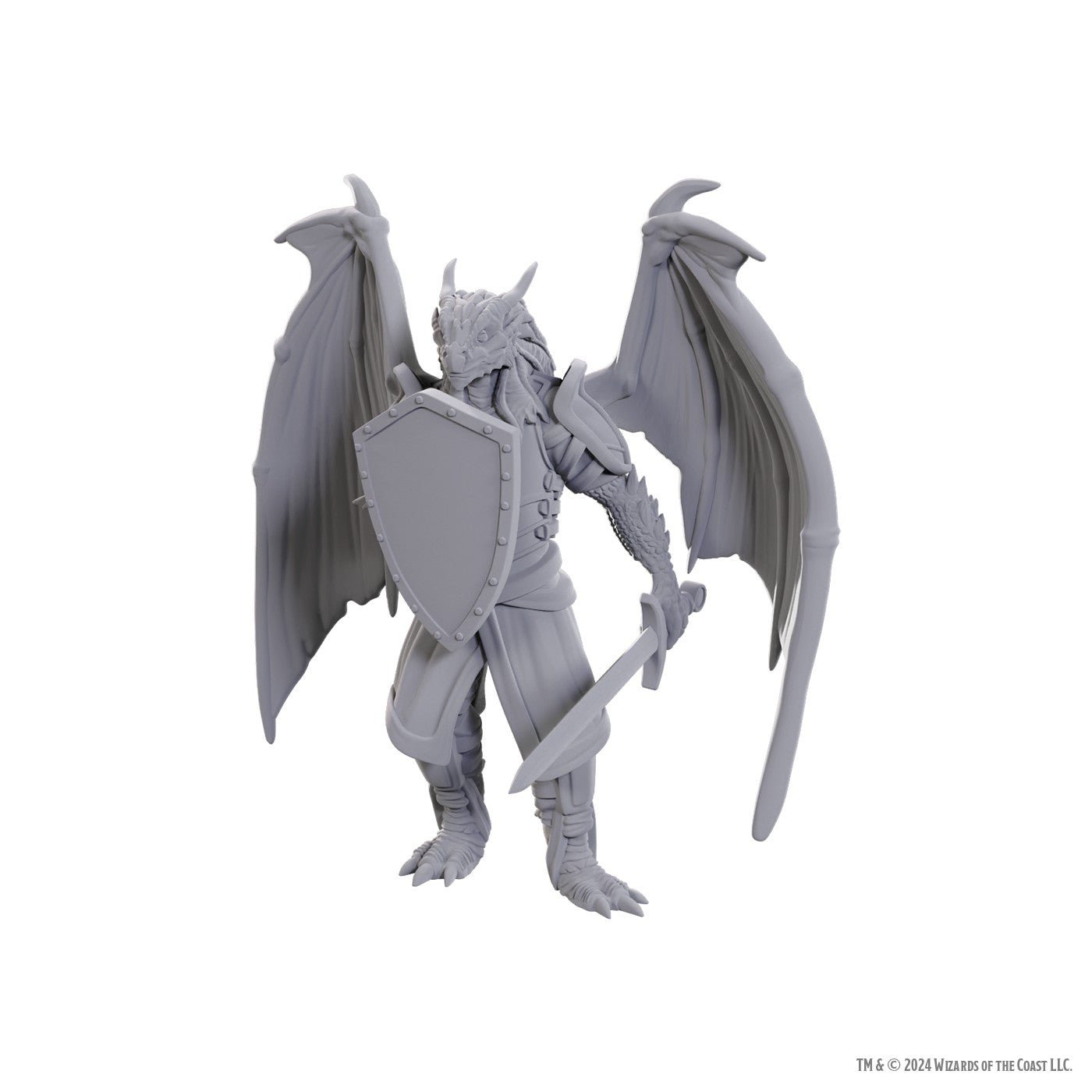 D&D Nolzur's Marvelous Miniatures: Dragonborn of Bahamut - Nick Nack's Full Frontal Attack