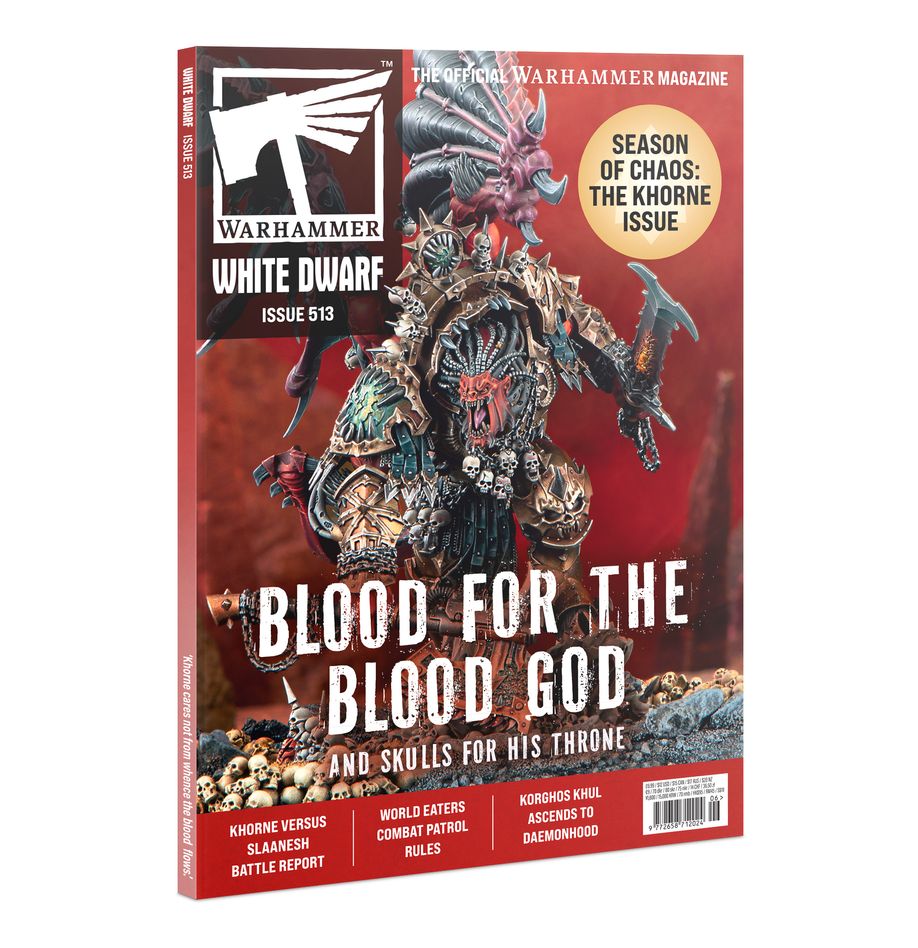 Warhammer White Dwarf Issue 513 (June 2025) Magazine - Nick Nack's Full Frontal Attack