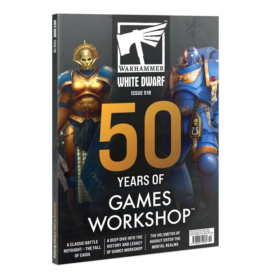 Warhammer White Dwarf Issue 518 (November 2025) Magazine - Nick Nack's Full Frontal Attack