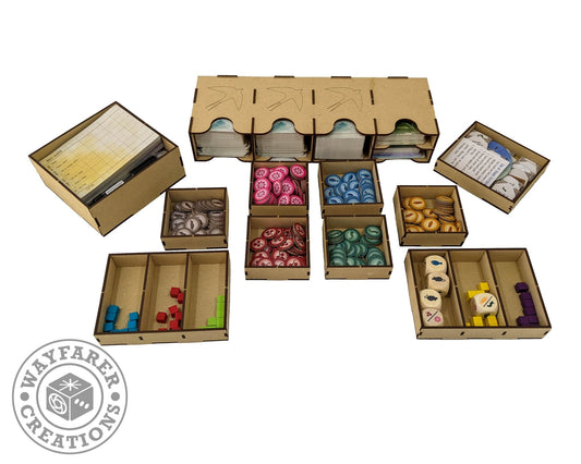 Wingspan Board Game Organizer Insert - Nick Nack's Full Frontal Attack