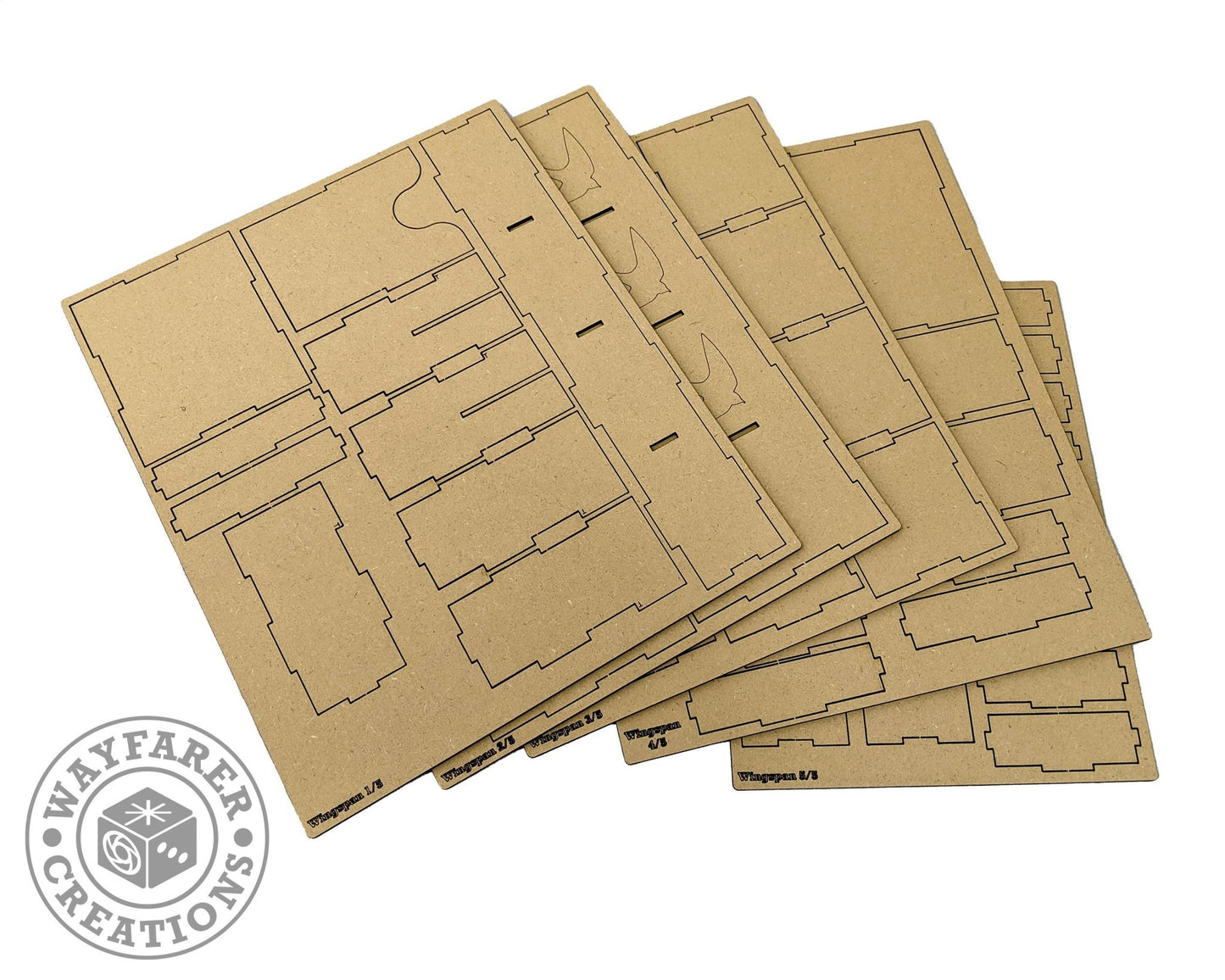 Wingspan Board Game Organizer Insert - Nick Nack's Full Frontal Attack