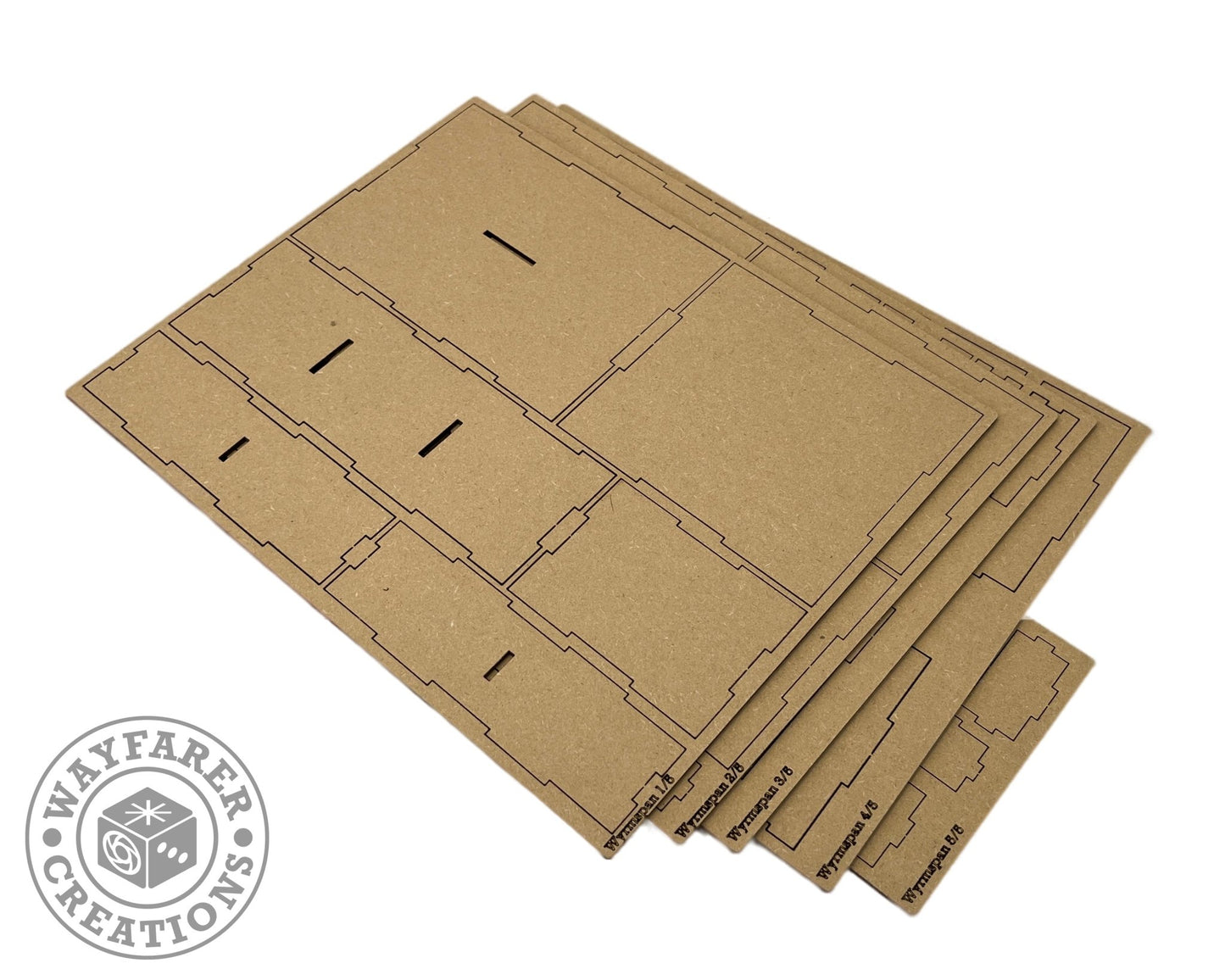 Wyrmspan Board Game Organizer Insert - Nick Nack's Full Frontal Attack