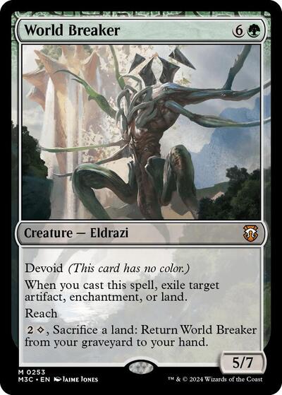 World Breaker (Commander: Modern Horizons 3) Near Mint - Nick Nack's Full Frontal Attack
